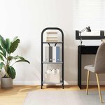 vidaXL Étagère Sonoma gris 40 x 30 x 109 cm Bois d'ingénierie