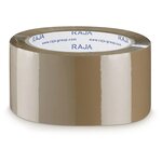 Ruban adhésif polypropylène havane raja standard  28 microns 48 mm x 66 m (lot de 6)