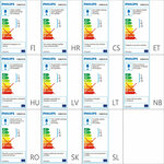 Philips plafonnier led myliving suede blanc 20 w 318023116