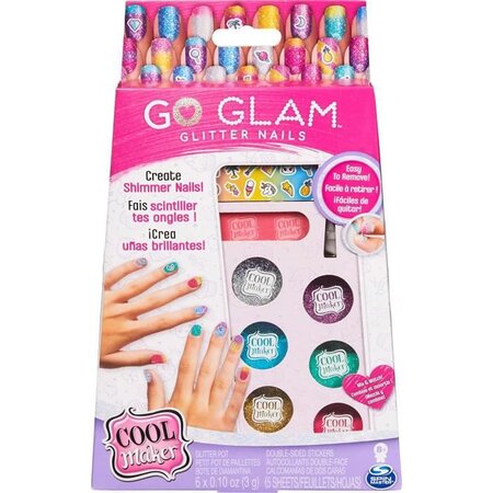 Cool maker - manucure go glam glitter nails - ongles a paillettes