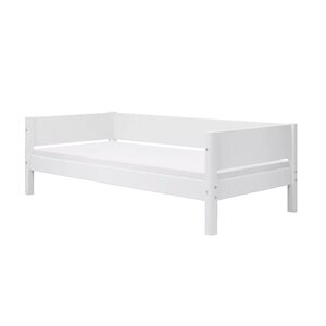 Flexa WHITE Banquette-lit 90 x 200 cm avec dossier Blanc