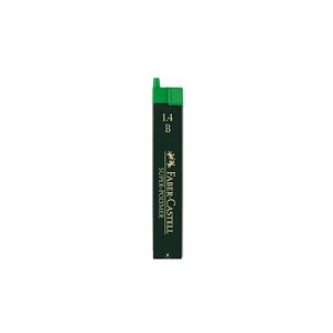 Etui de 6 Mines Super-Polymer pour porte-mines 1 4mm B FABER-CASTELL