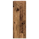 vidaXL Meuble mural vieux bois 30 5x30x90 cm bois d'ingénierie
