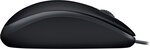 Souris filaire logitech b110 silent usb (noir)