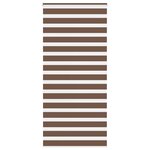 vidaXL Store zèbre marron 100x200 cm largeur du tissu 95 9cm polyester