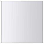 vidaXL Carreaux de miroir 48 Pièces Carré Verre