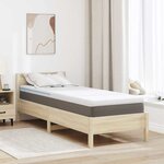 vidaXL Coussins de Matelas Blanc 70 x 200 cm Mousse