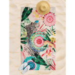 HIP Serviette de plage VERDA 100x180 cm Multicolore