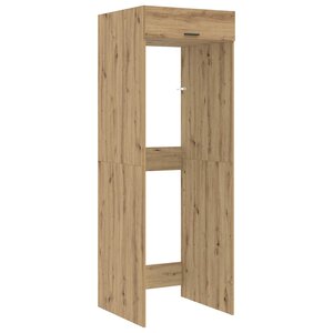 vidaXL Armoire pour machine à laver Chêne artisanal 67 5 x 68 x 200 cm