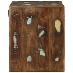 vidaXL Unité TV 36x36x30 cm en bois récupéré massif