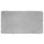 vidaXL Tapis en fausse Tafalla Gris 60 x 110 cm Polyester