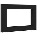 vidaXL Ensemble de meubles TV 8 pièces mural chêne noir en bois d'ingénierie