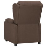 vidaXL Fauteuil Taupe Tissu
