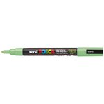 Marqueur pointe conique fine pc3m 0 9 - 1 3mm vert clair x 6 POSCA