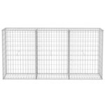 vidaXL Panier de gabion Acier galvanisé 200x30x100 cm