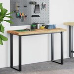 vidaXL Dessus de bureau fini à l'huile 140x50x4cm bois d'acacia massif