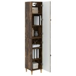 vidaXL Ensemble de Meubles 2 Pièces Chêne fumé Bois d'ingénierie