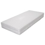 vidaXL Matelas 140 x 200 cm 7 zones Ressort ensaché 20 cm H2