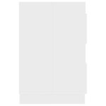 vidaXL Armoire à Laver Blanc 50 x 68 x 102 cm Bois d'ingénierie