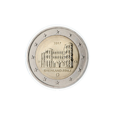 Allemagne 2017 - 2 euro commémorative porte noir