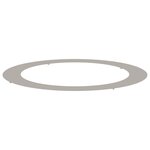 vidaXL Anneau d'Arbre Plat 5 Pièces Ø90/120 cm en Acier Résistant aux Intempéries