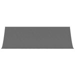 vidaXL Auvent rétractable anthracite 400x150 m tissu et acier