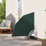 vidaXL Écran de confidentialité pour balcon Vert foncé 115 x 115 cm