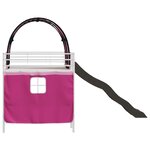 vidaXL Lit mezzanine pour enfants Blanc et rose 99 5 x 200 cm Métал