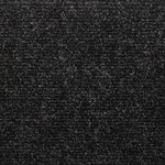 vidaXL Tapis de marches d'escalier 5 Pièces Noir 65x21x4 cm Aiguilleté