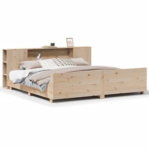 vidaXL Cadre de lit sans matelas 180x200 cm bois massif de pin
