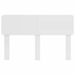 vidaXL Tête de lit Blanc Brillant 160 cm Bois d'ingénierie