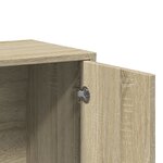 vidaXL Buffets 2 Pièces chêne sonoma 60x31x70 cm bois d'ingénierie