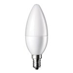 Ampoule e14 led 4w 220v c37 180° - blanc chaud 2300k - 3500k - silamp