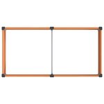 vidaXL Jardinière surélevée Marron 100 x 50 x 54 cm