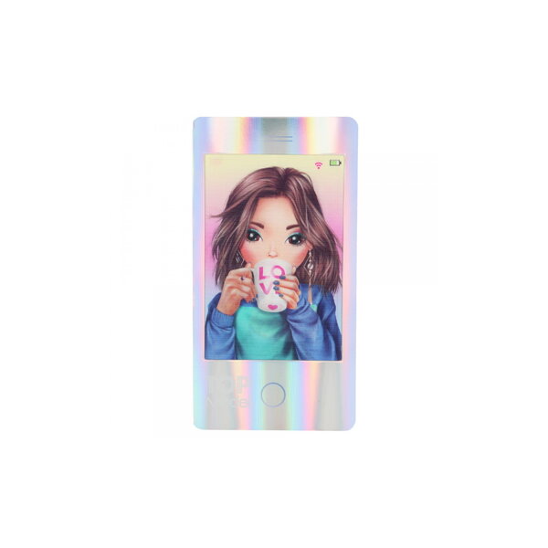 Carnet de Notes Forme Smartphone Image lenticulaire - Top Model Fergie