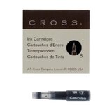 Etui Pack de 6 Cartouche pour stylo à plume encre noire CROSS