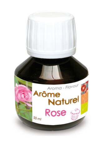 Arôme alimentaire naturel rose 50 ml