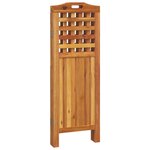 vidaXL Cloison de séparation 4 panneaux 162x2x115 cm Bois d'acacia