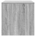vidaXL Tables gigognes 3 Pièces Sonoma gris Bois d'ingénierie