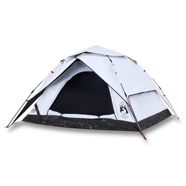 vidaXL Tente de camping à dôme 4 personnes libération rapide