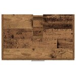 vidaXL Meuble Sous Évier Bois Ancien 59 x 37 x 59 cm Bois d'ingénierie