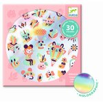Djeco DJ09264 - Autocollants Magnifique arc-en-ciel