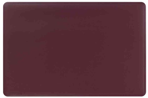 Sous-main Antidérapant 650 x 520 mm Bord Rainuré Rouge DURABLE