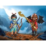 PLAYMOBIL 71884 - Chevalier Novelmore Contre Raider Burnham