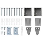 vidaXL Store de Fenêtre avec des rideaux Argent Aluminium