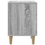 vidaXL Cabinet de chevet 2 Pièces Sonoma gris 43 x 34 5 x 50 cm