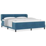 vidaXL Lit à ressorts avec matelas gris foncé 80x200 cm en velours