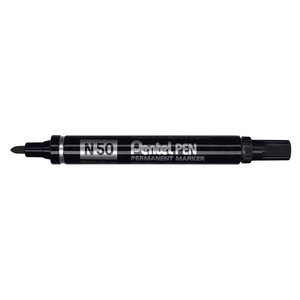 Marqueur permanent N50 Pointe ogive 2 mm Noir PENTEL