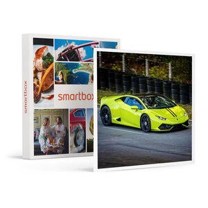 SMARTBOX - Coffret Cadeau Stage de pilotage : 3 tours sur le circuit de La Ferté-Gaucher en Lamborghini Huracán -  Sport & Aventure