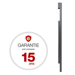 Pied latéral à sceller gris anthracite mat sablé ren 0206ms